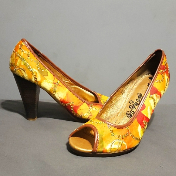 Naughty Monkey colourful heels - Picture 1 of 14